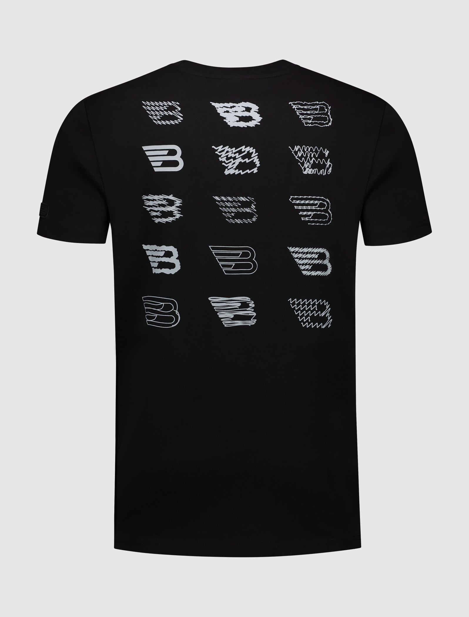 Scribble Icon Logo T-shirt | Black
