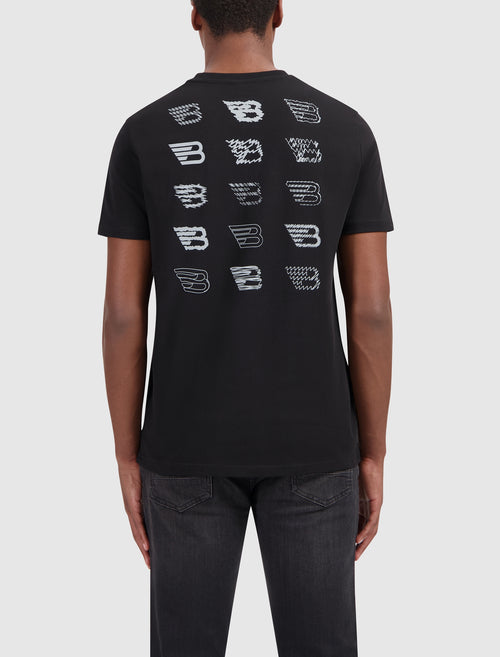 Scribble Icon Logo T-shirt | Black