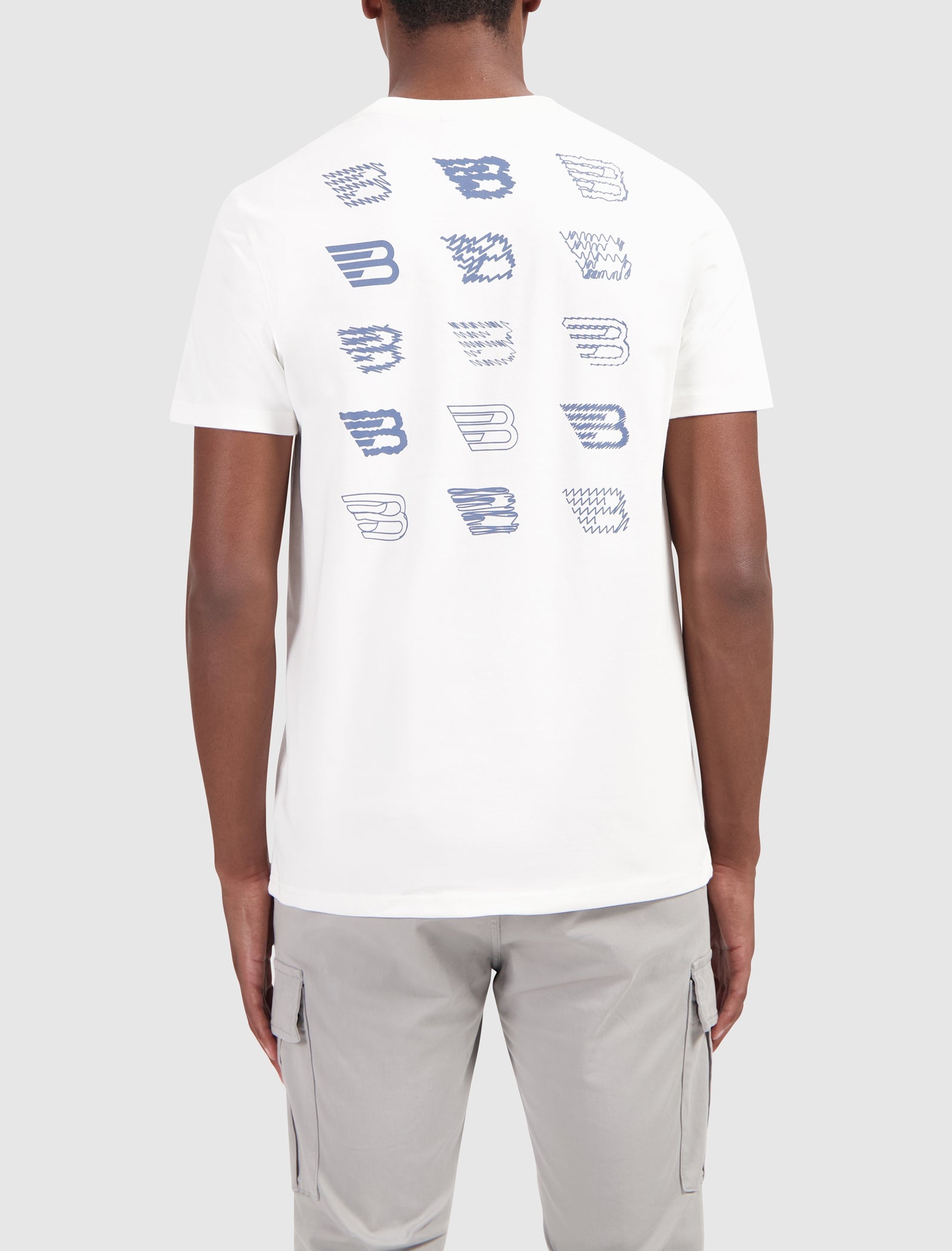 Scribble Icon Logo T-shirt | Off White