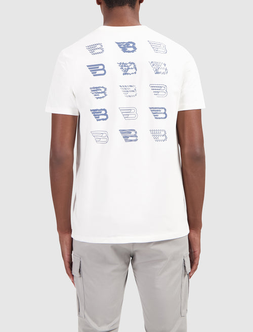 Scribble Icon Logo T-shirt | Off White