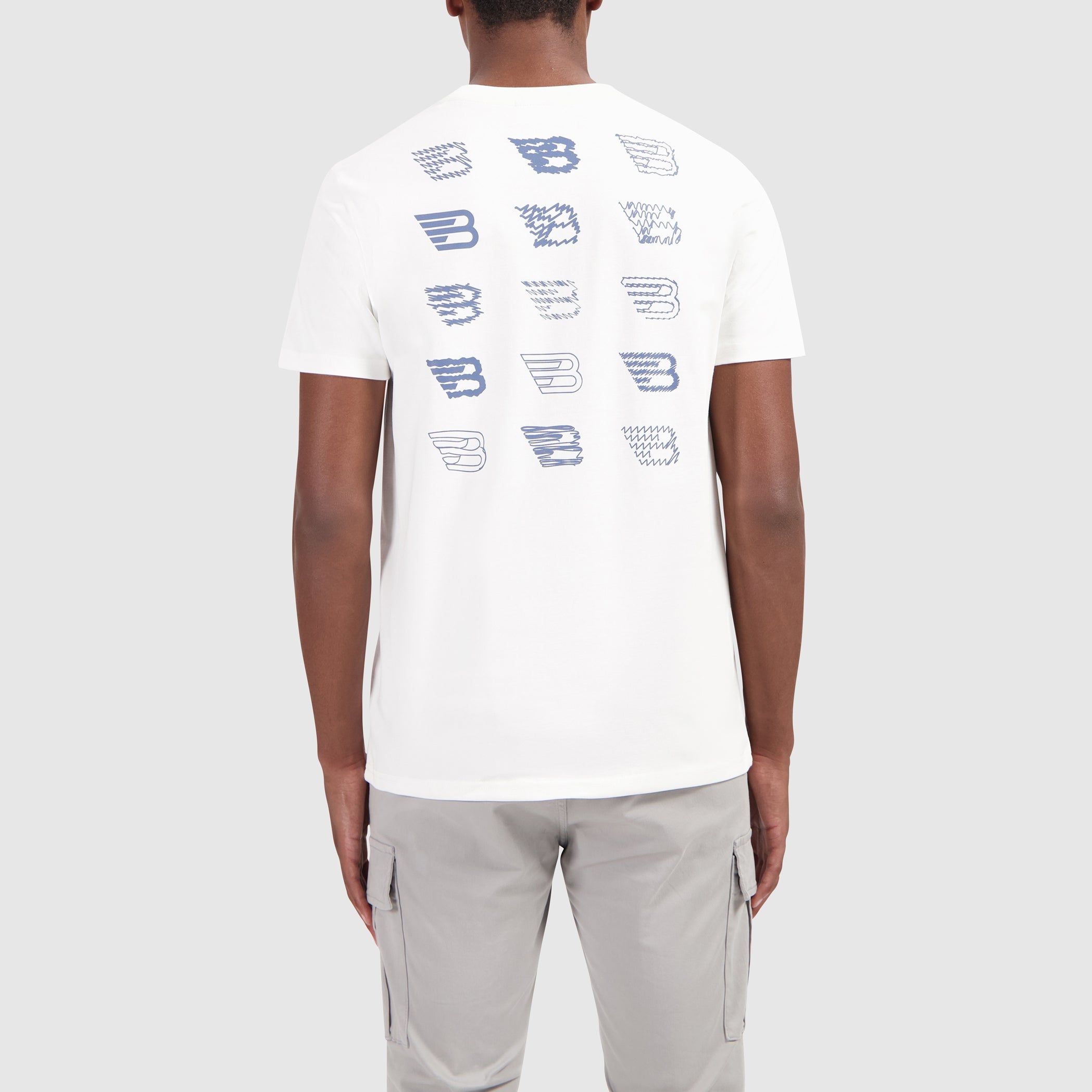 Scribble Icon Logo T-shirt | Off White