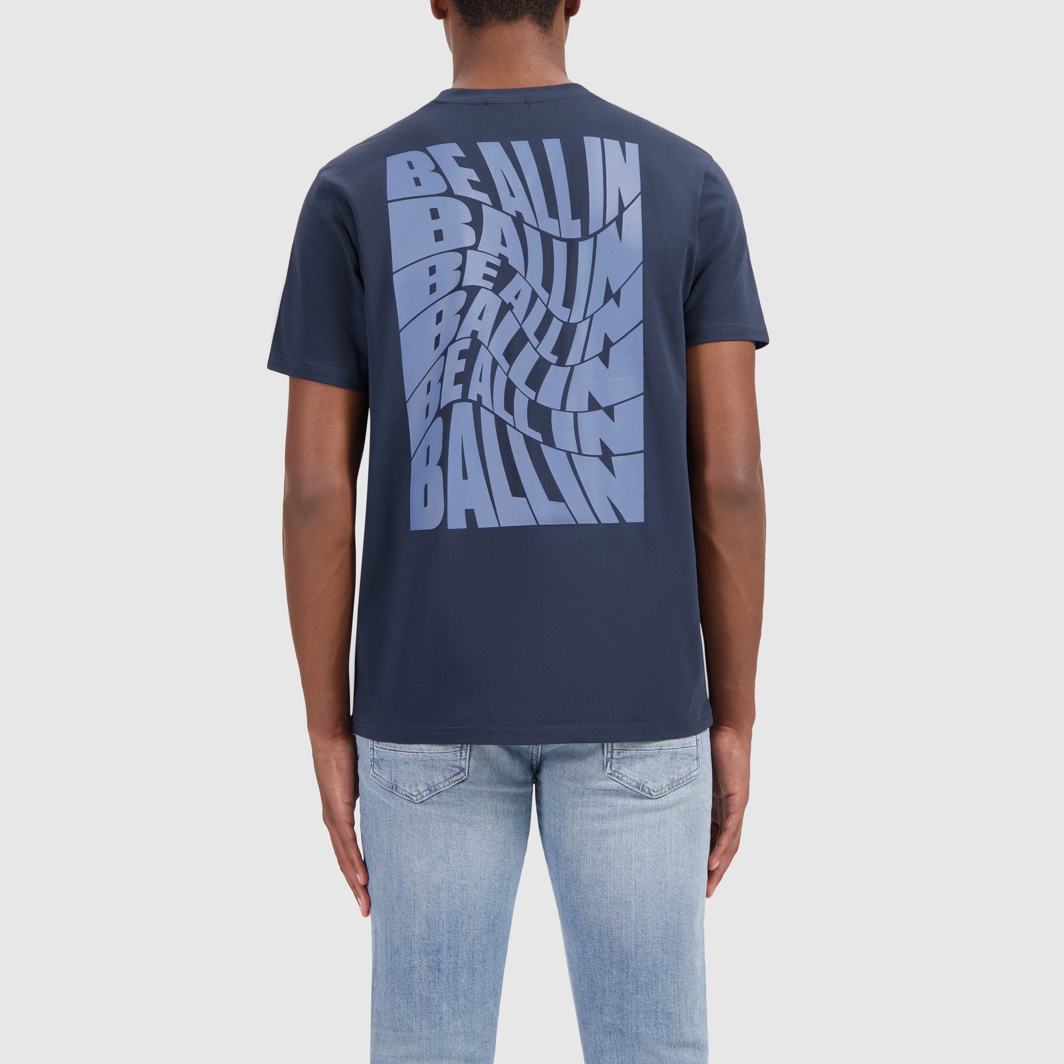 Be ALL IN Vortex T-shirt | Navy
