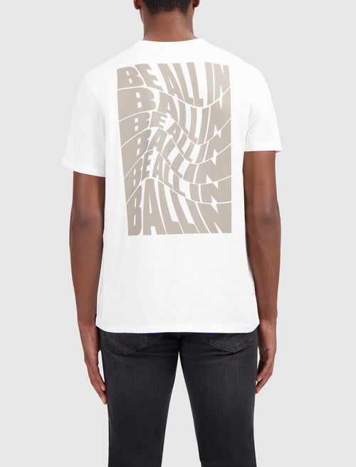 Be ALL IN Vortex T-shirt | Off White