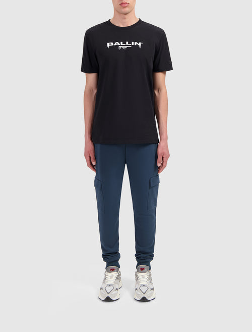 Dripping Logo T-shirt | Black