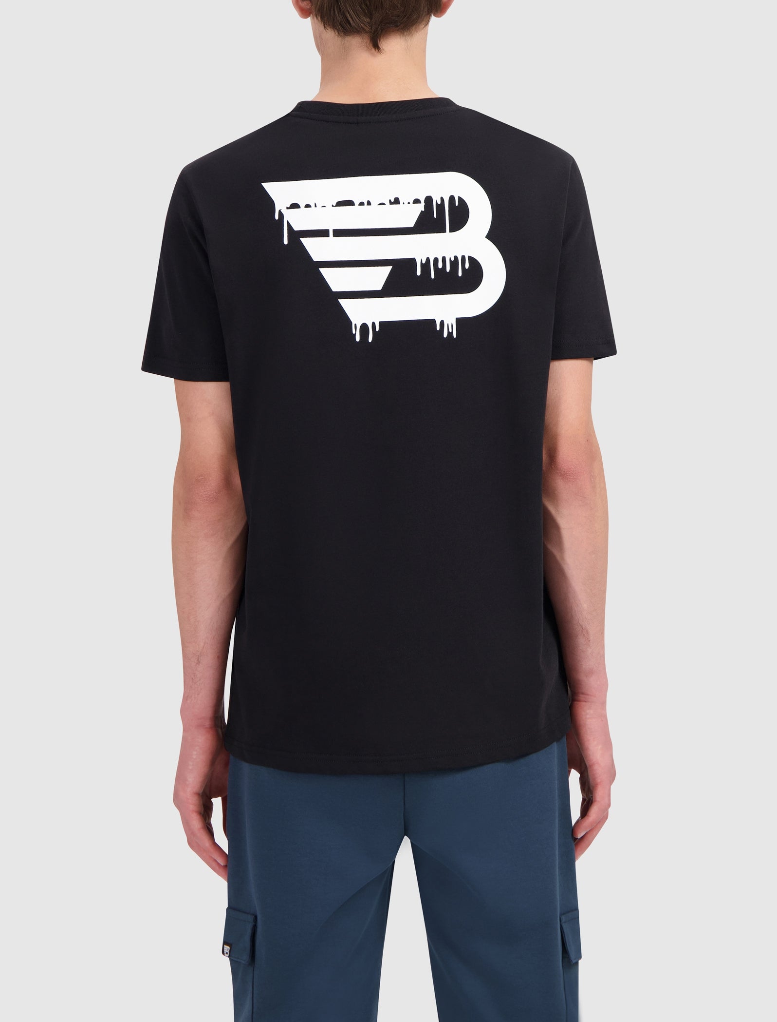 Dripping Logo T-shirt | Black