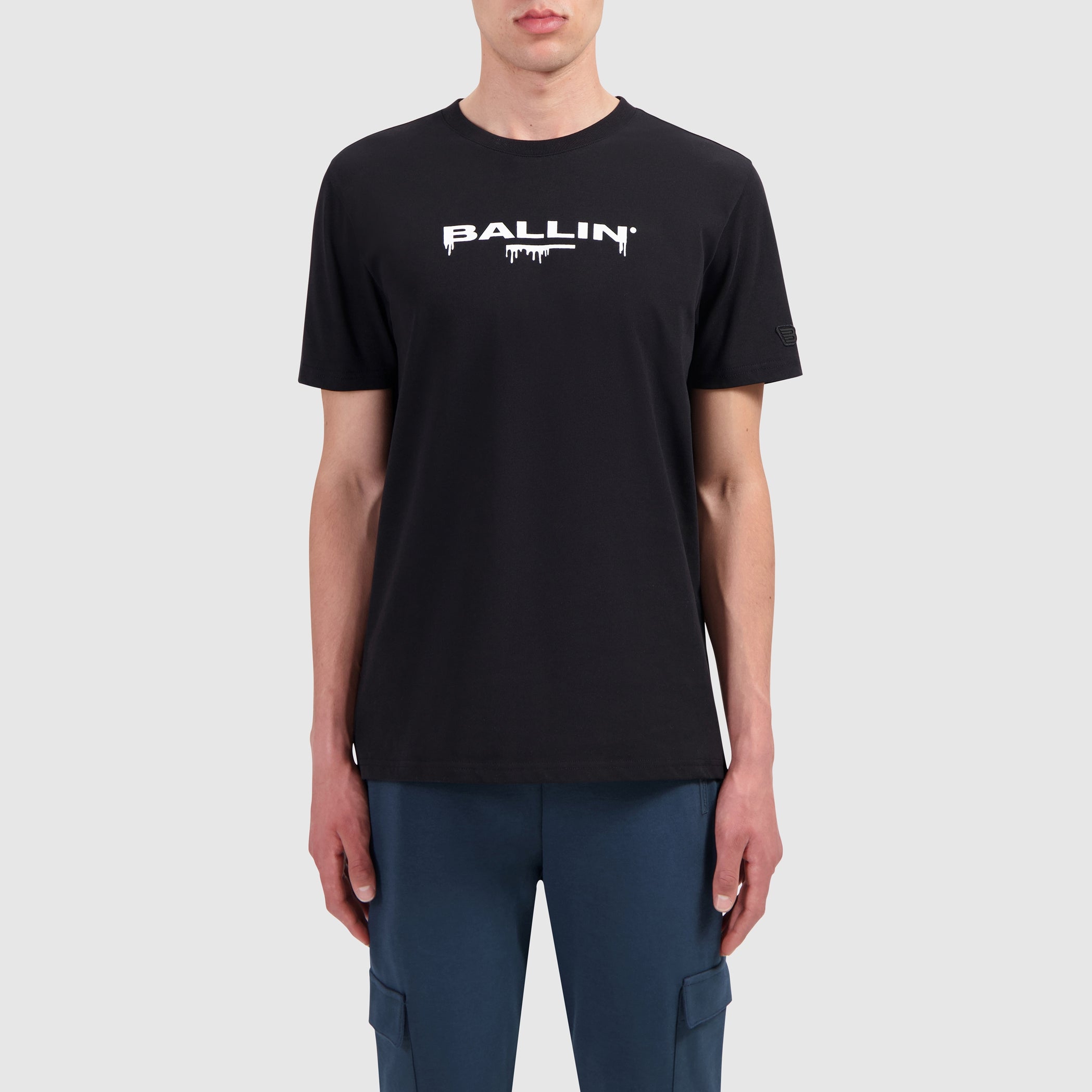 Dripping Logo T-shirt | Black