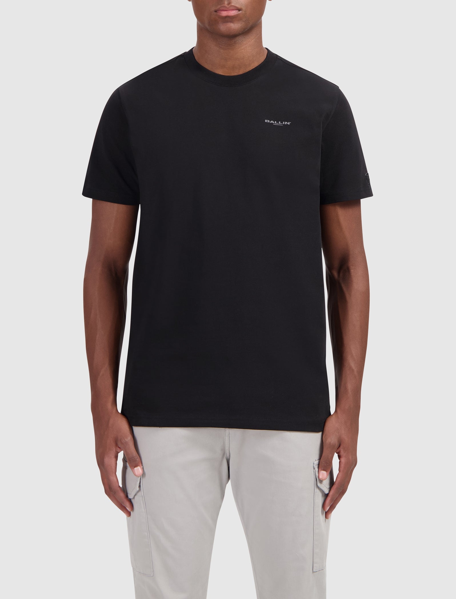 Grunge Logo T-shirt | Black
