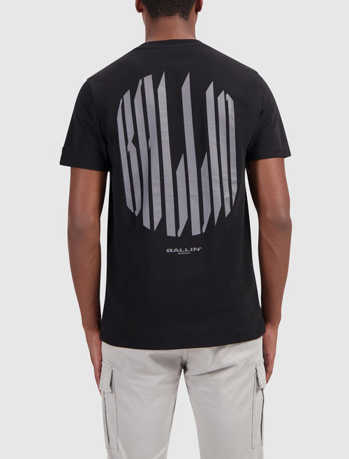 Grunge Logo T-shirt | Black