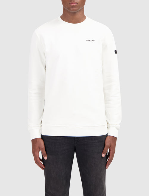 Grunge Logo Sweater | Off White