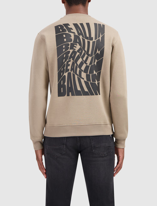 Be ALL IN Vortex Sweater | Taupe