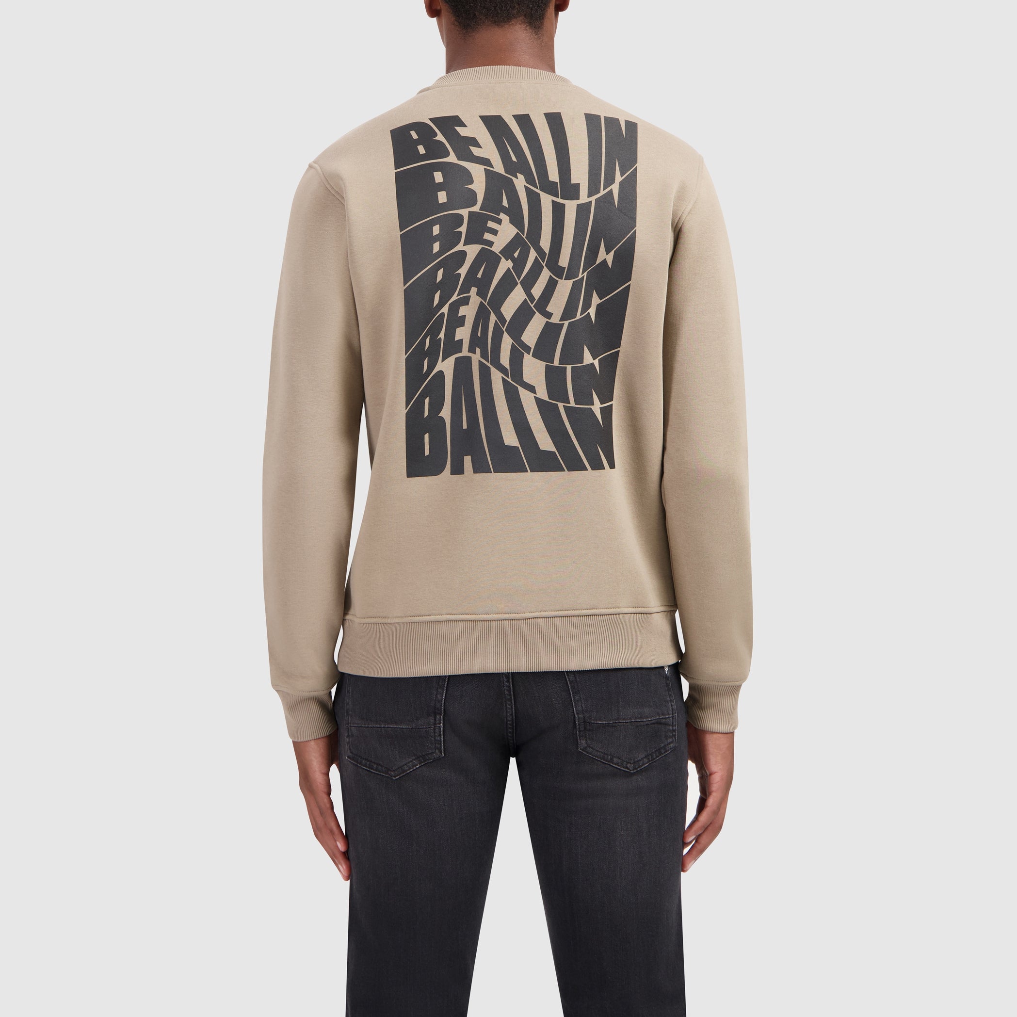 Be ALL IN Vortex Sweater | Taupe