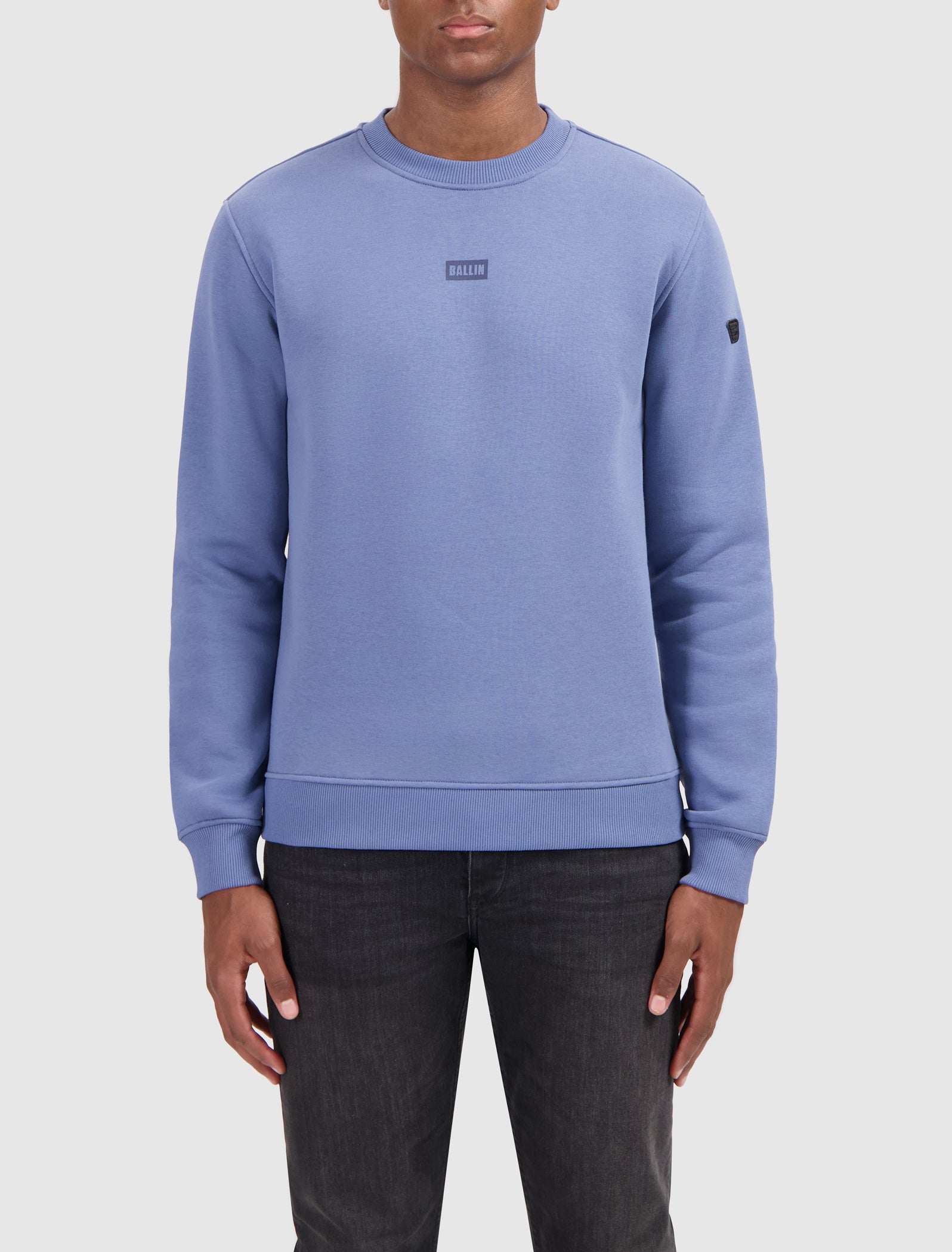 Be ALL IN Vortex Sweater | Blue Grey