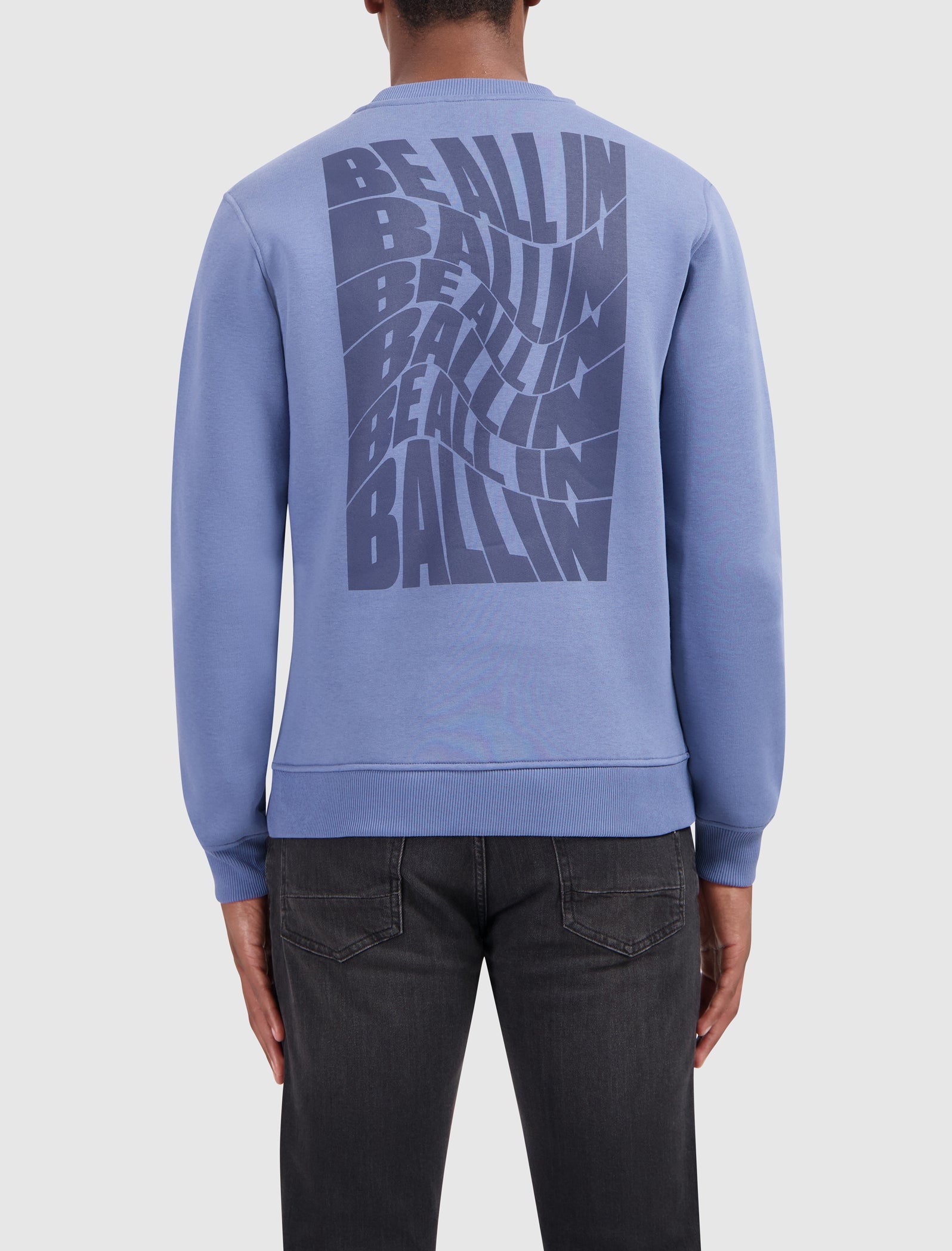 Be ALL IN Vortex Sweater | Blue Grey