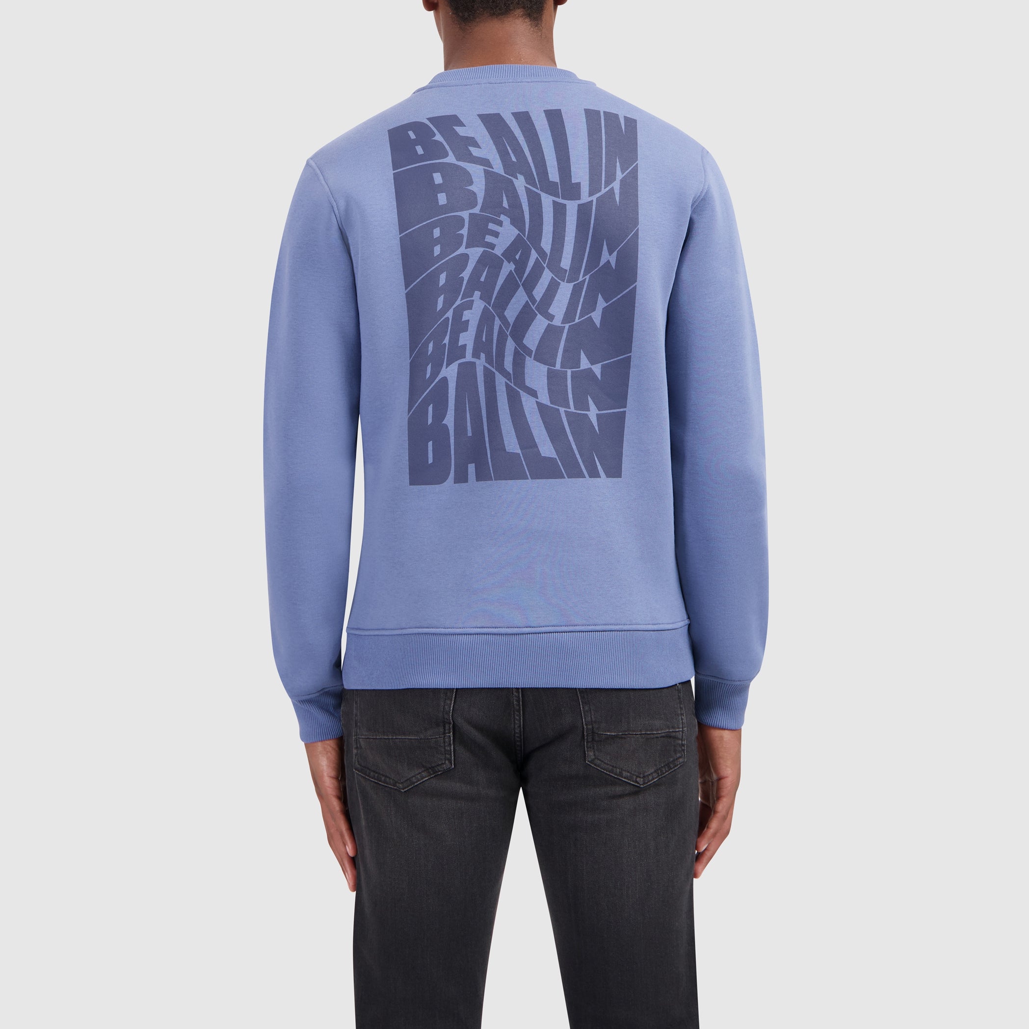 Be ALL IN Vortex Sweater | Blue Grey