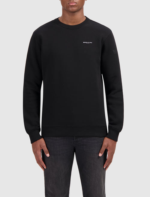 Scribble Icon Logo Sweater | Black