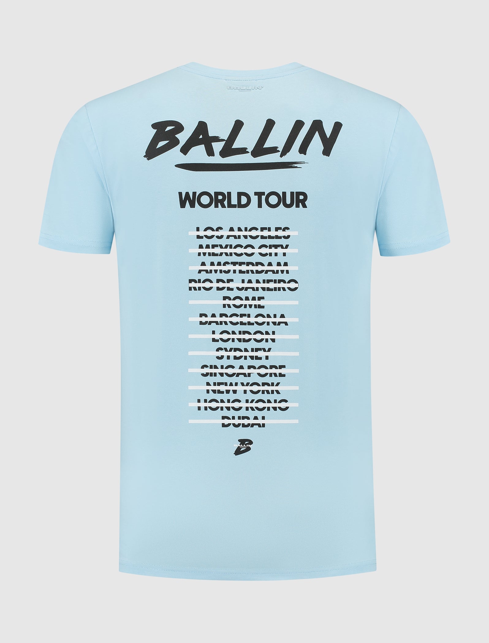 World Tour T-shirt | Lt Blue