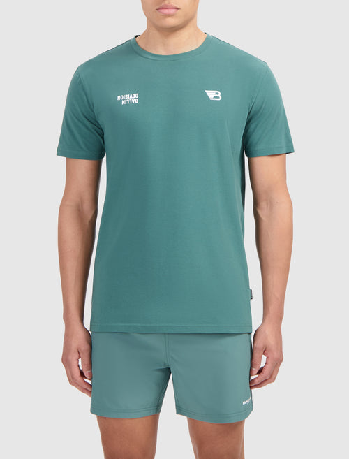 Devision T-shirt | Faded Green