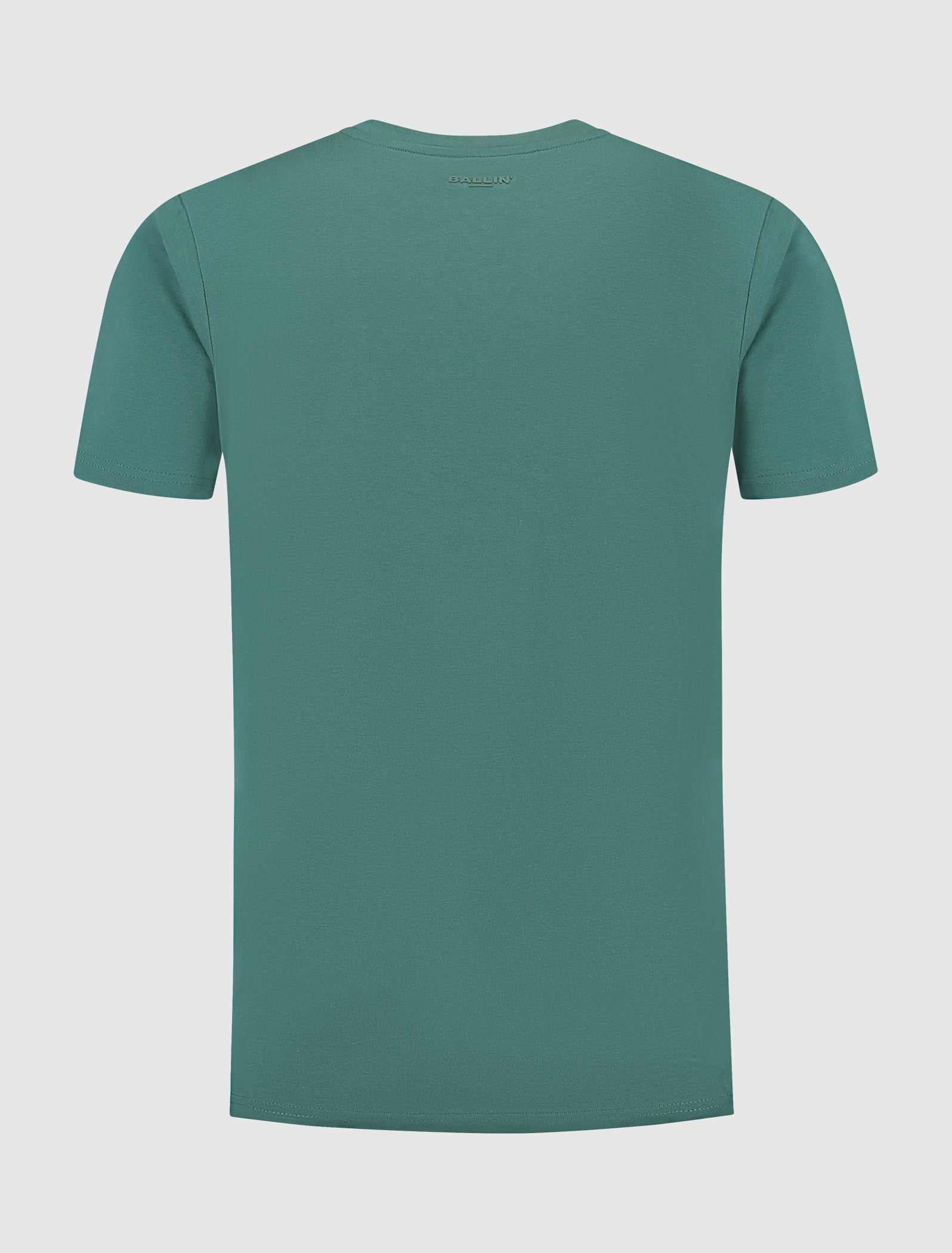Stacked Logo T-shirt | Faded Green