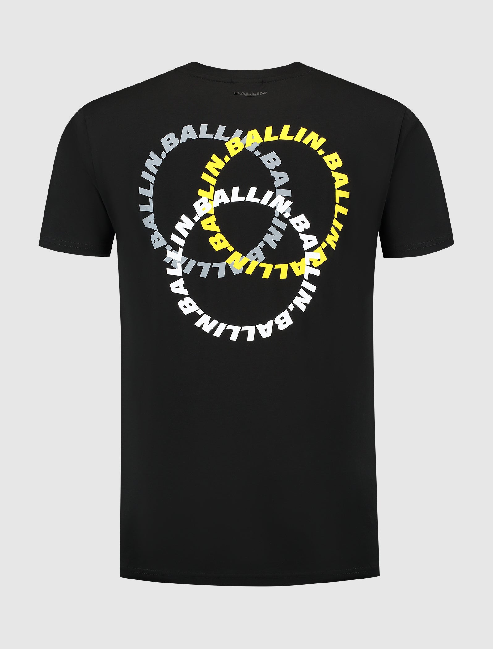 Triangular Circles Logo T-shirt | Black