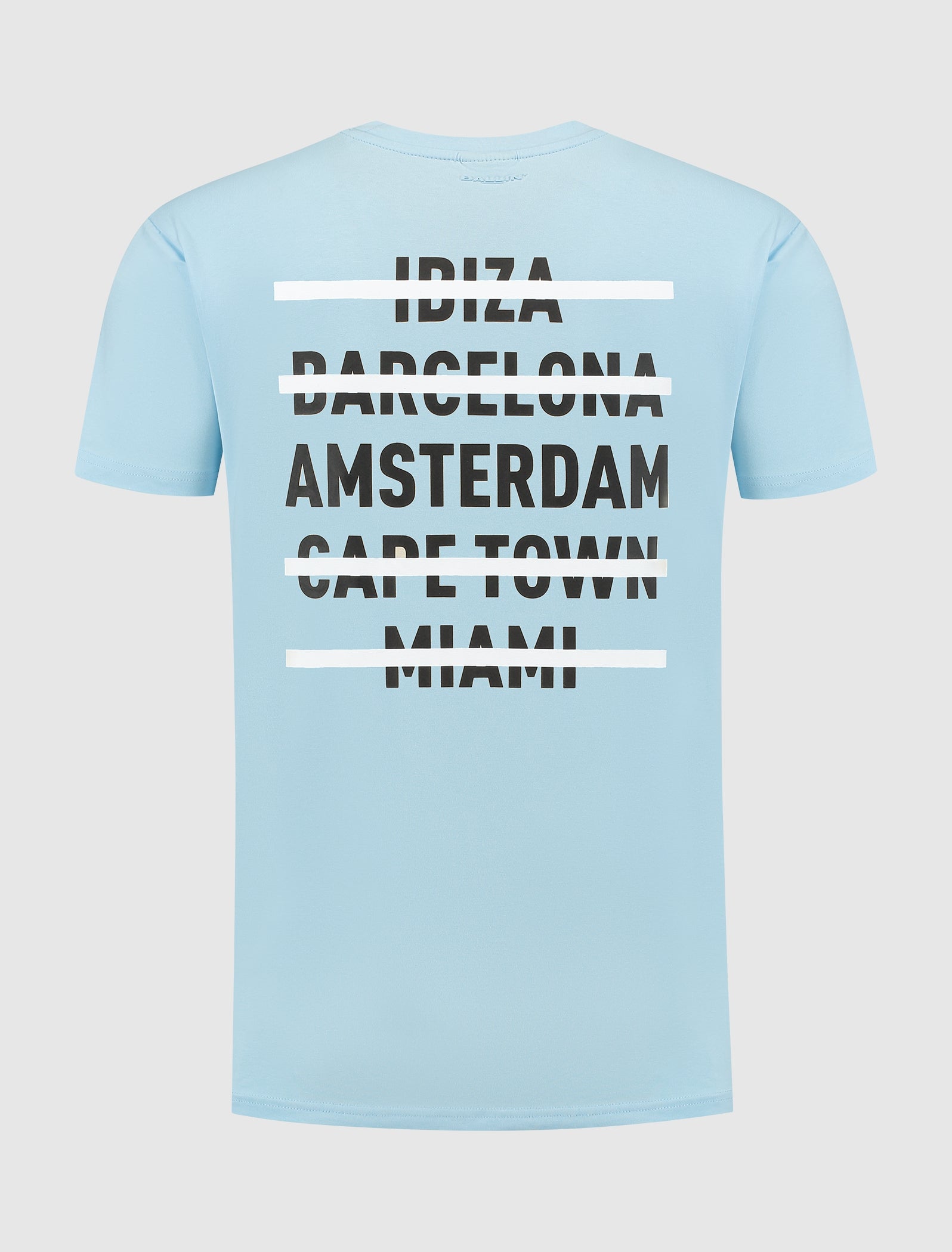 World Cities T-shirt | Lt Blue
