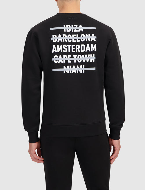 World Cities Sweater | Black