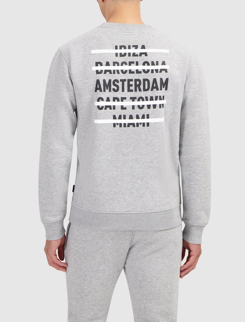 World Cities Sweater | Grey