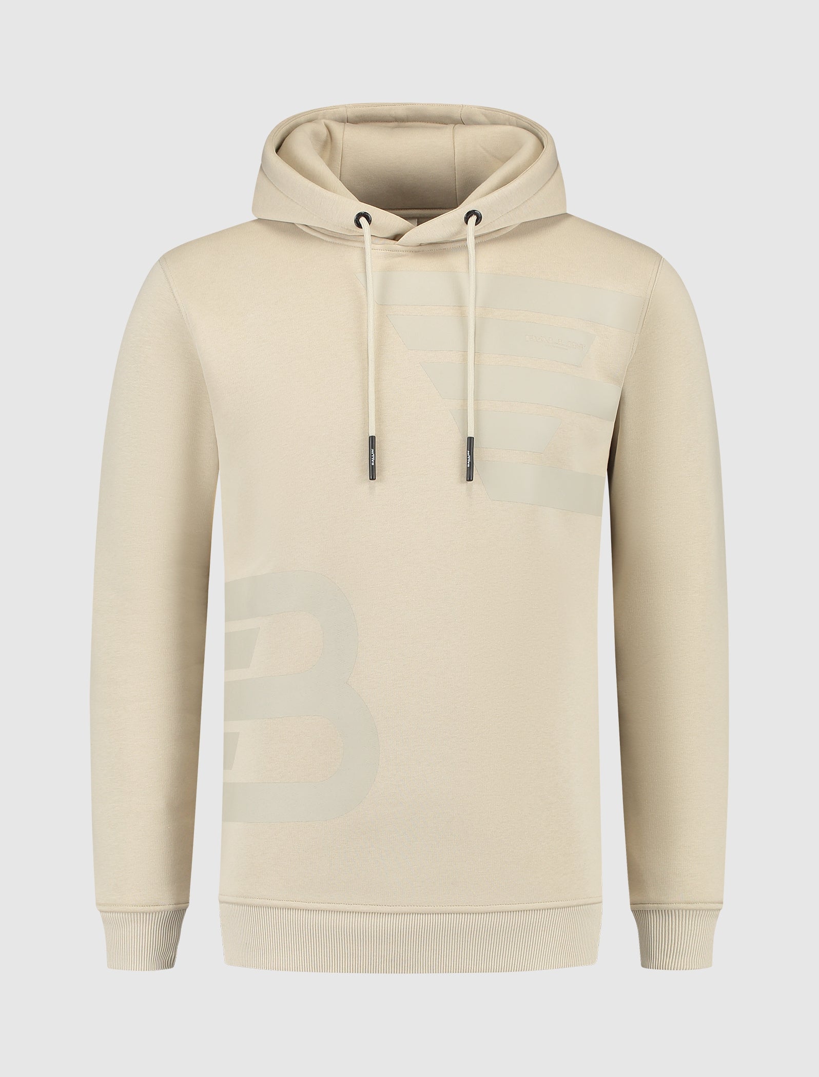 Double Icon Logo Hoodie | Sand