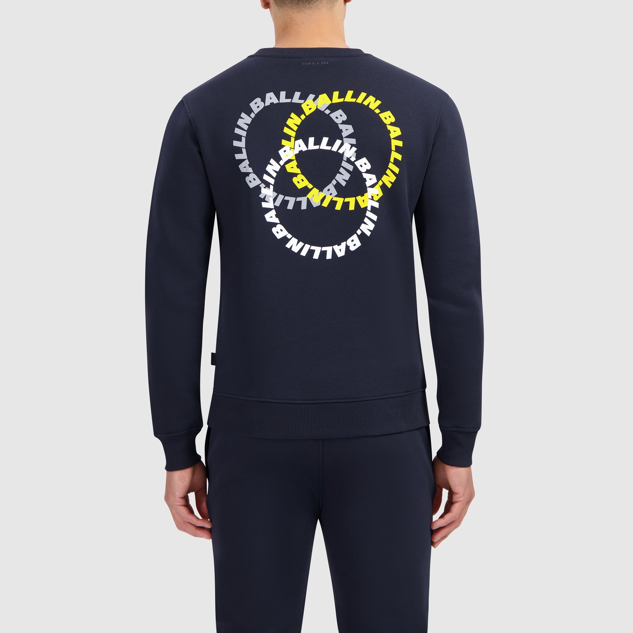 Triangular Circles Logo Sweater | Navy