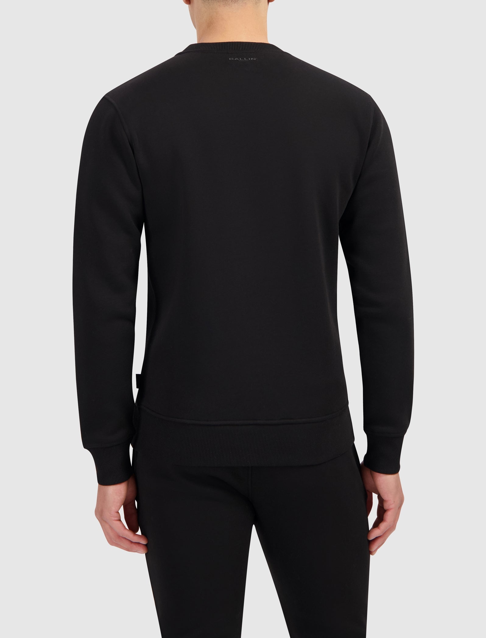 3D Wordmark Sweater | Black