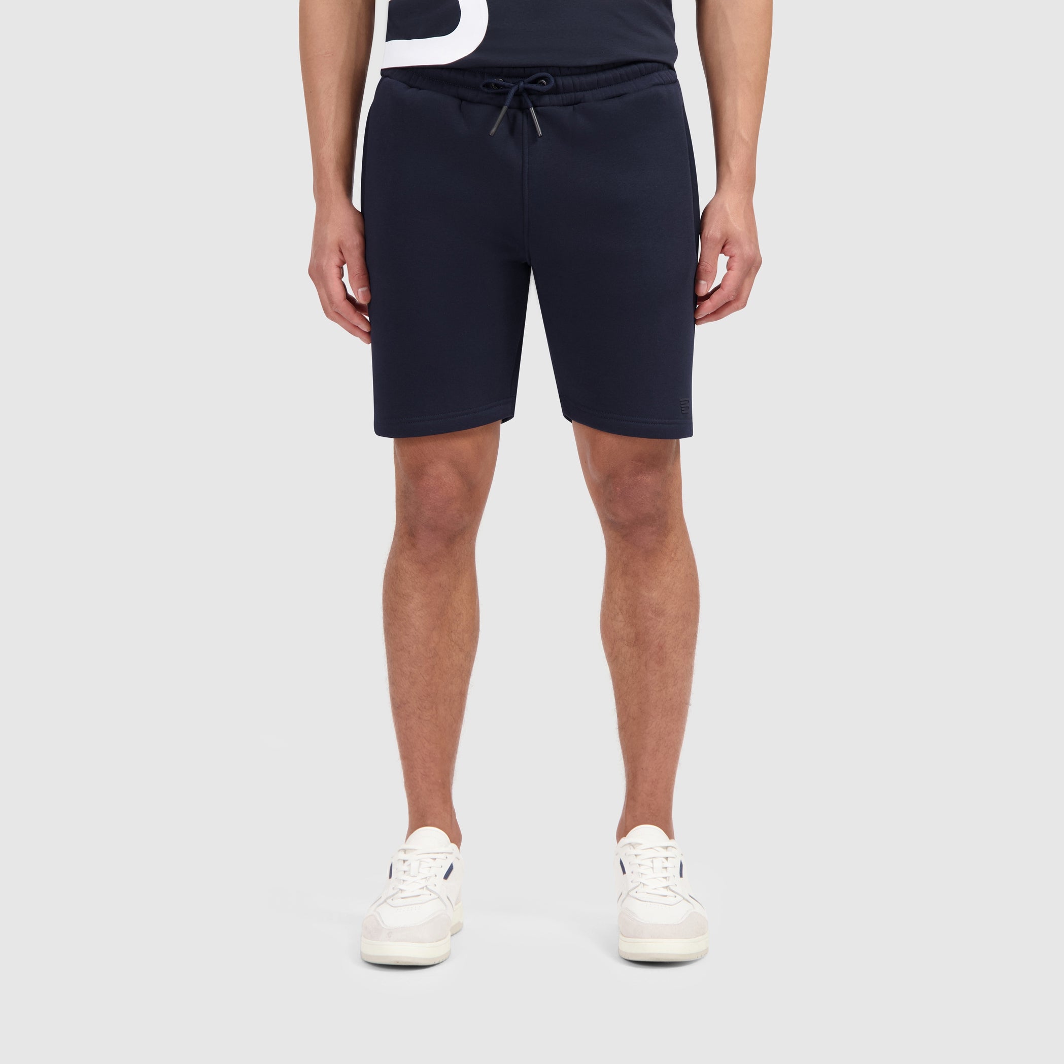 Tonal Logo Sweat Shorts | Navy