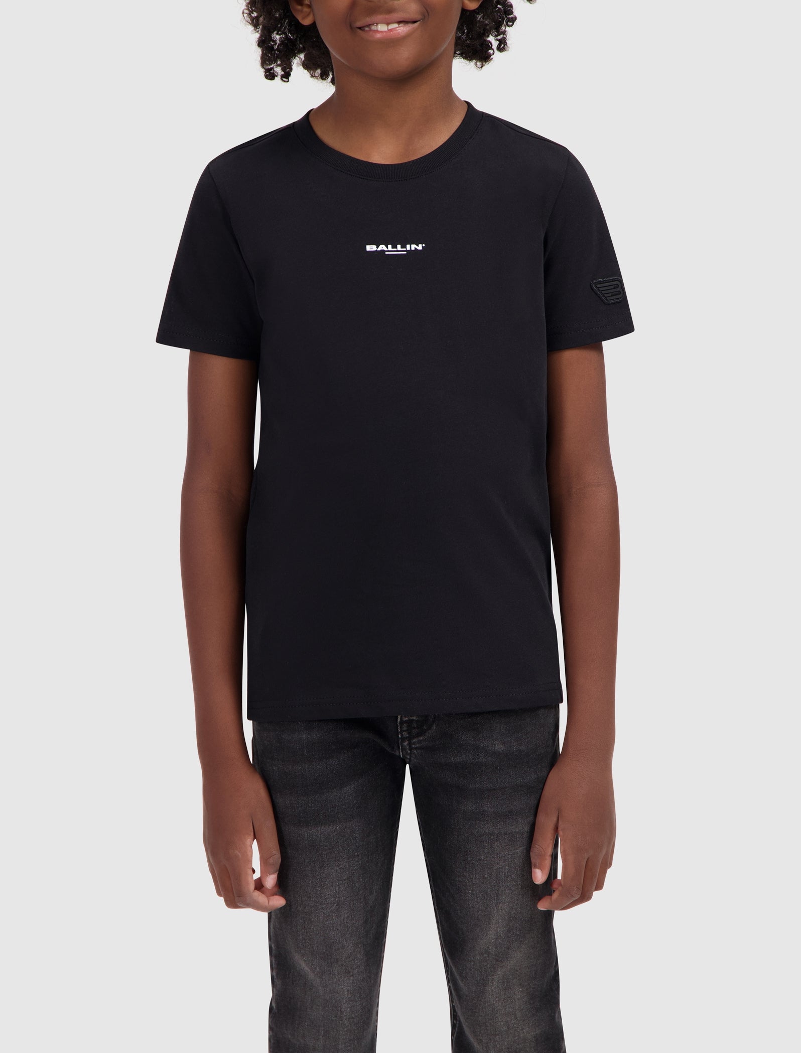 Junior Ski Slope Cities T-shirt | Black
