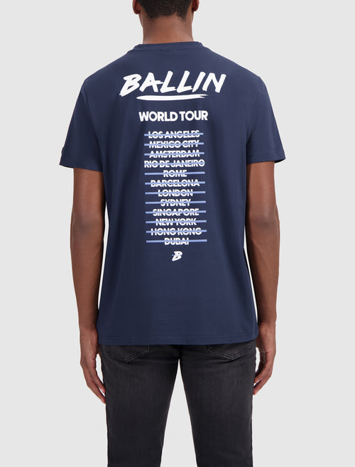 World Tour T-shirt | Navy