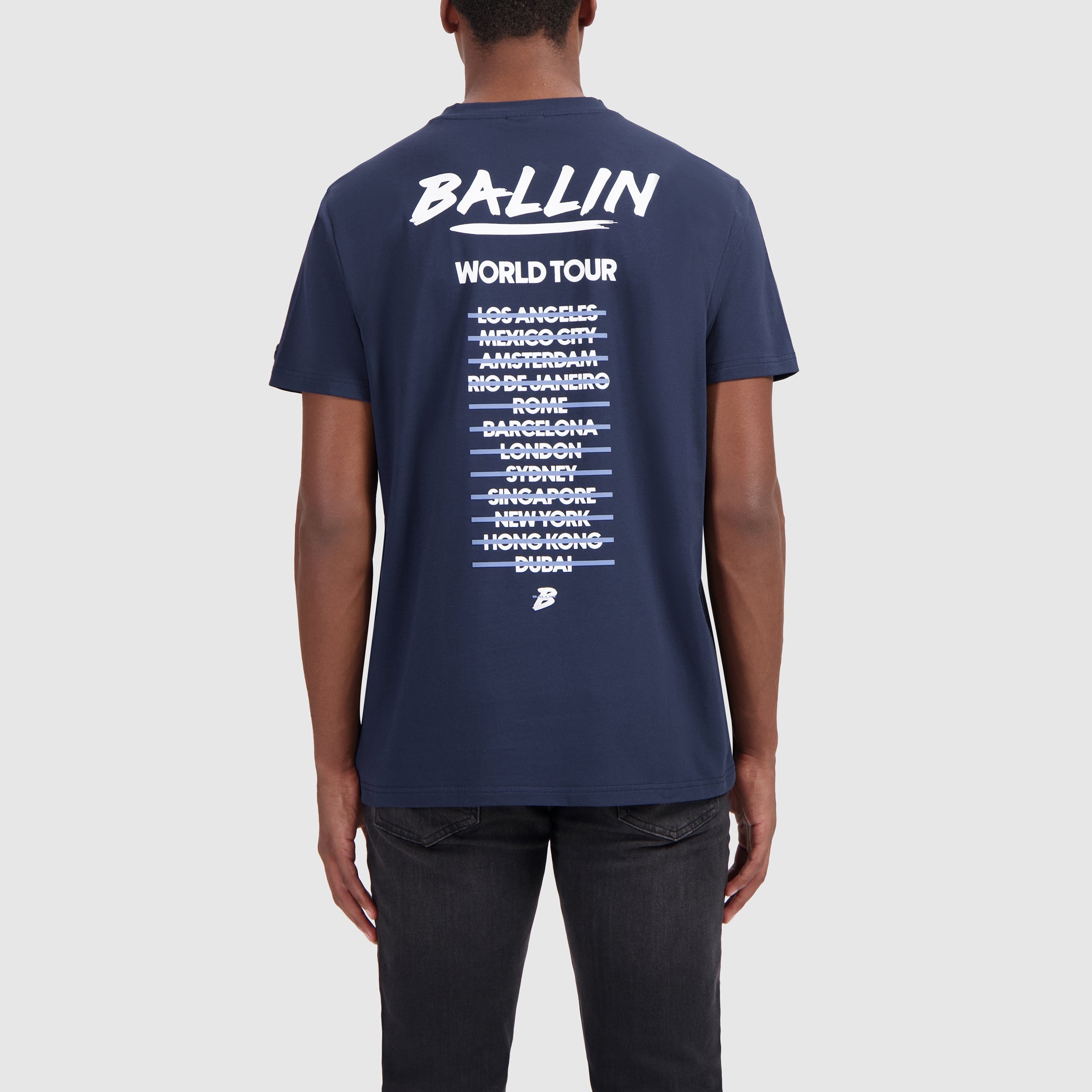World Tour T-shirt | Navy