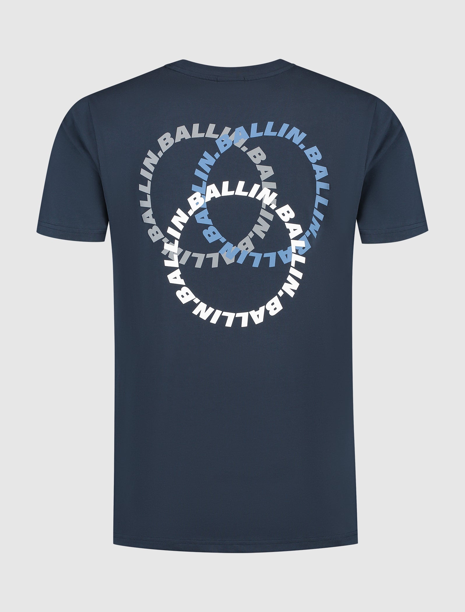 Triangular Circles Logo T-shirt | Navy