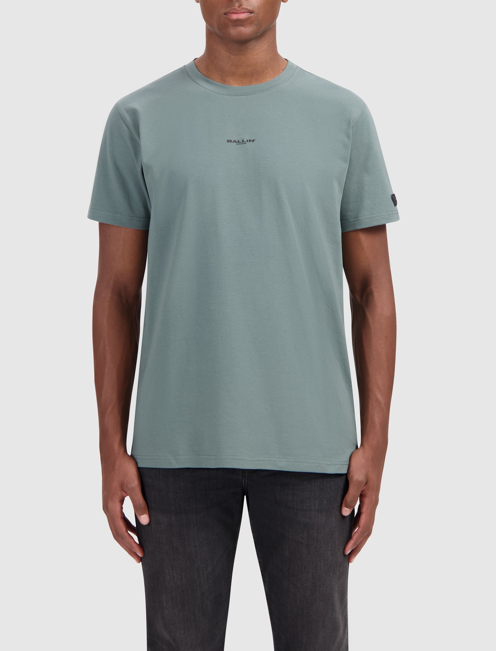 Ski Slope Cities T-shirt | Army Green