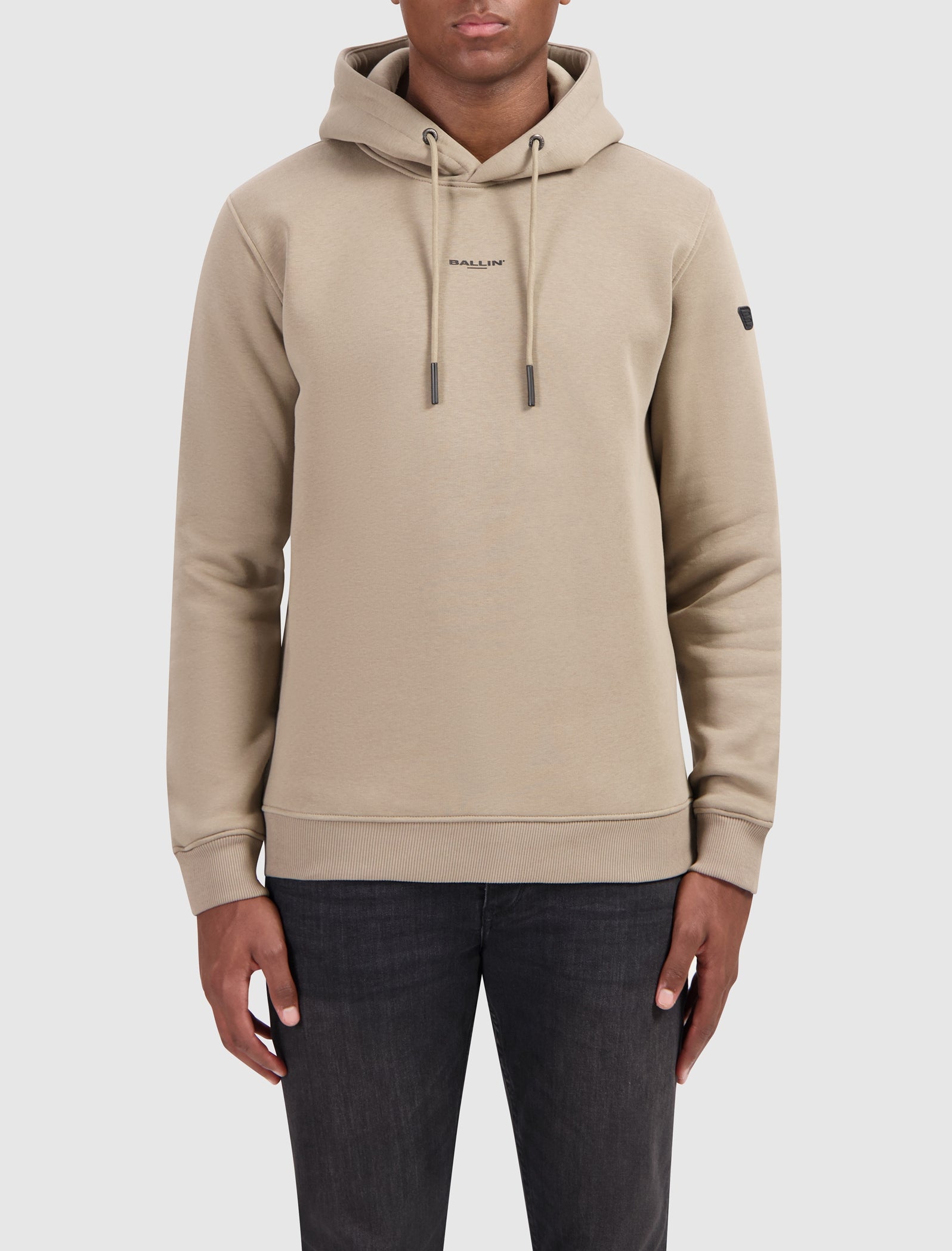 Ski Slope Cities Hoodie | Taupe