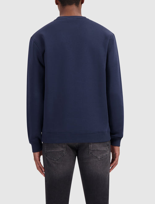 Reel Word Art Sweater | Navy