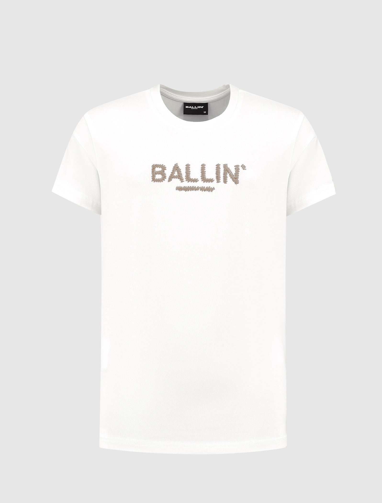 Junior Chunky Stitch Logo T-shirt | Off White