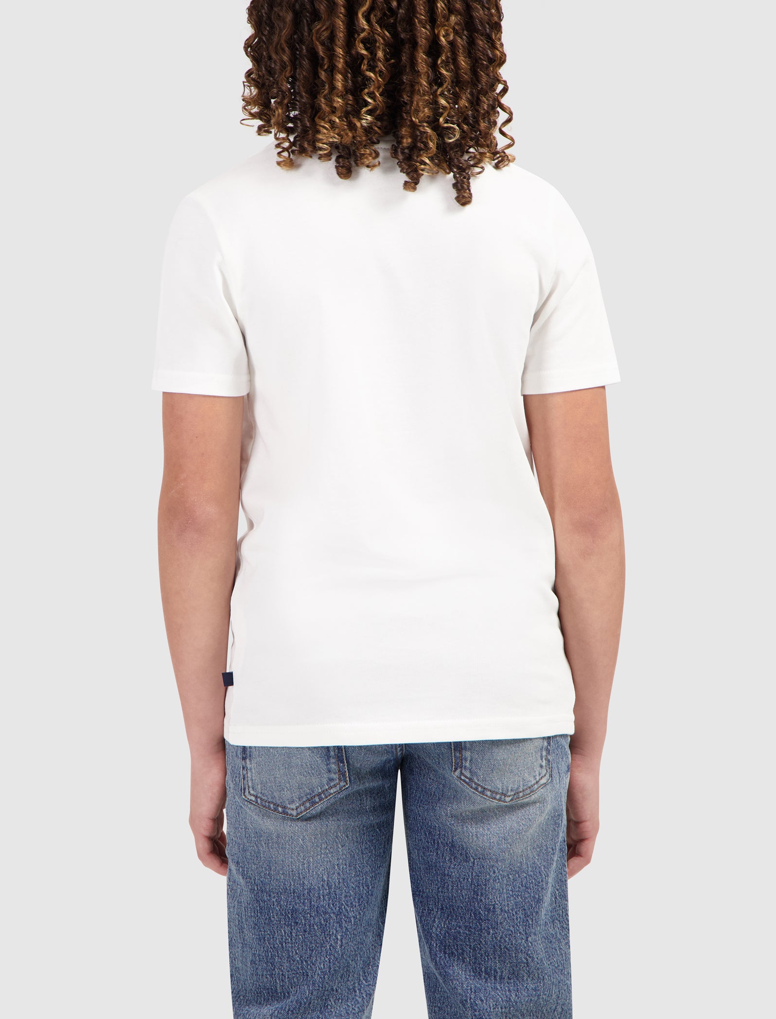 Junior Chunky Stitch Logo T-shirt | Off White