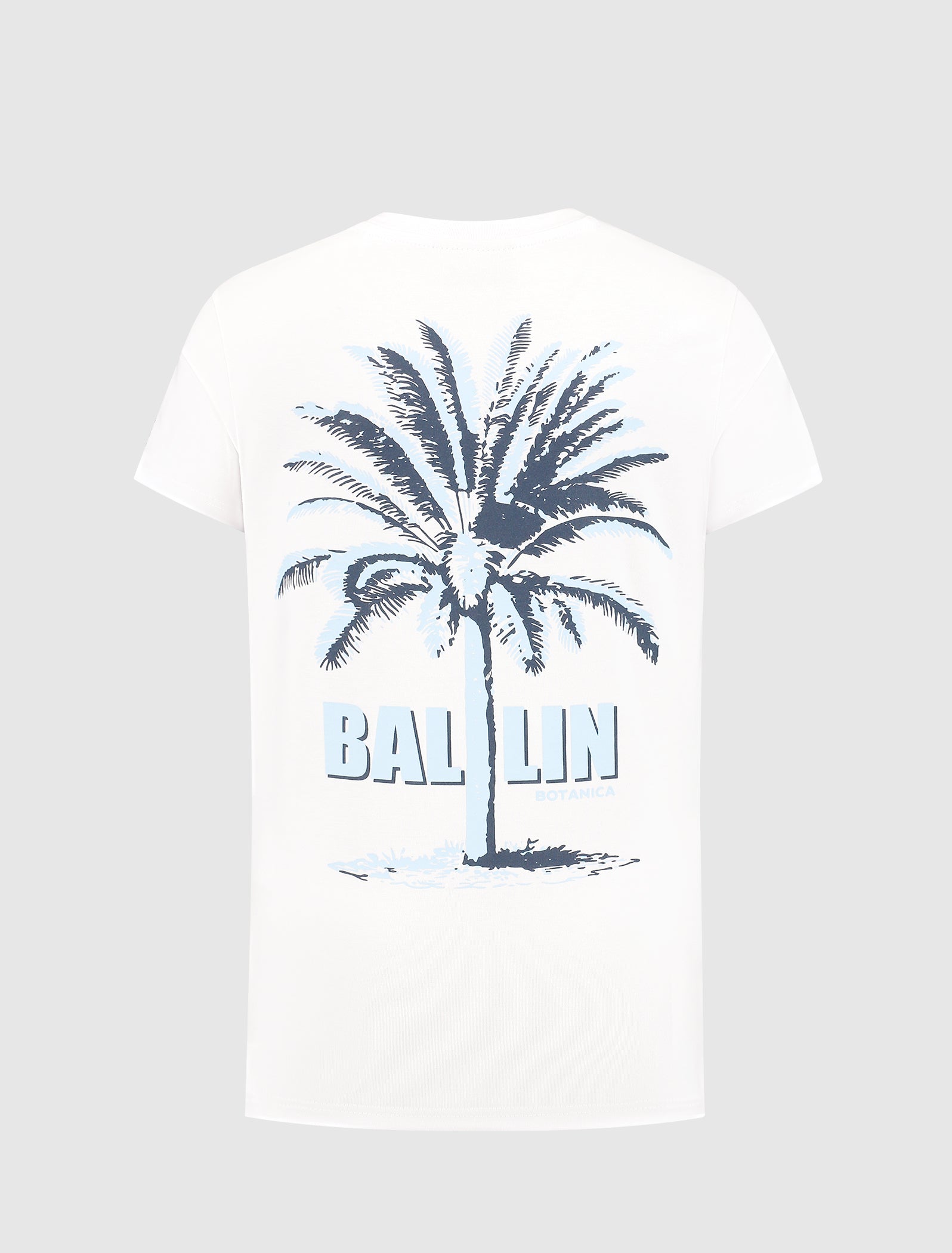 Junior Dual-tone Palm T-shirt | White