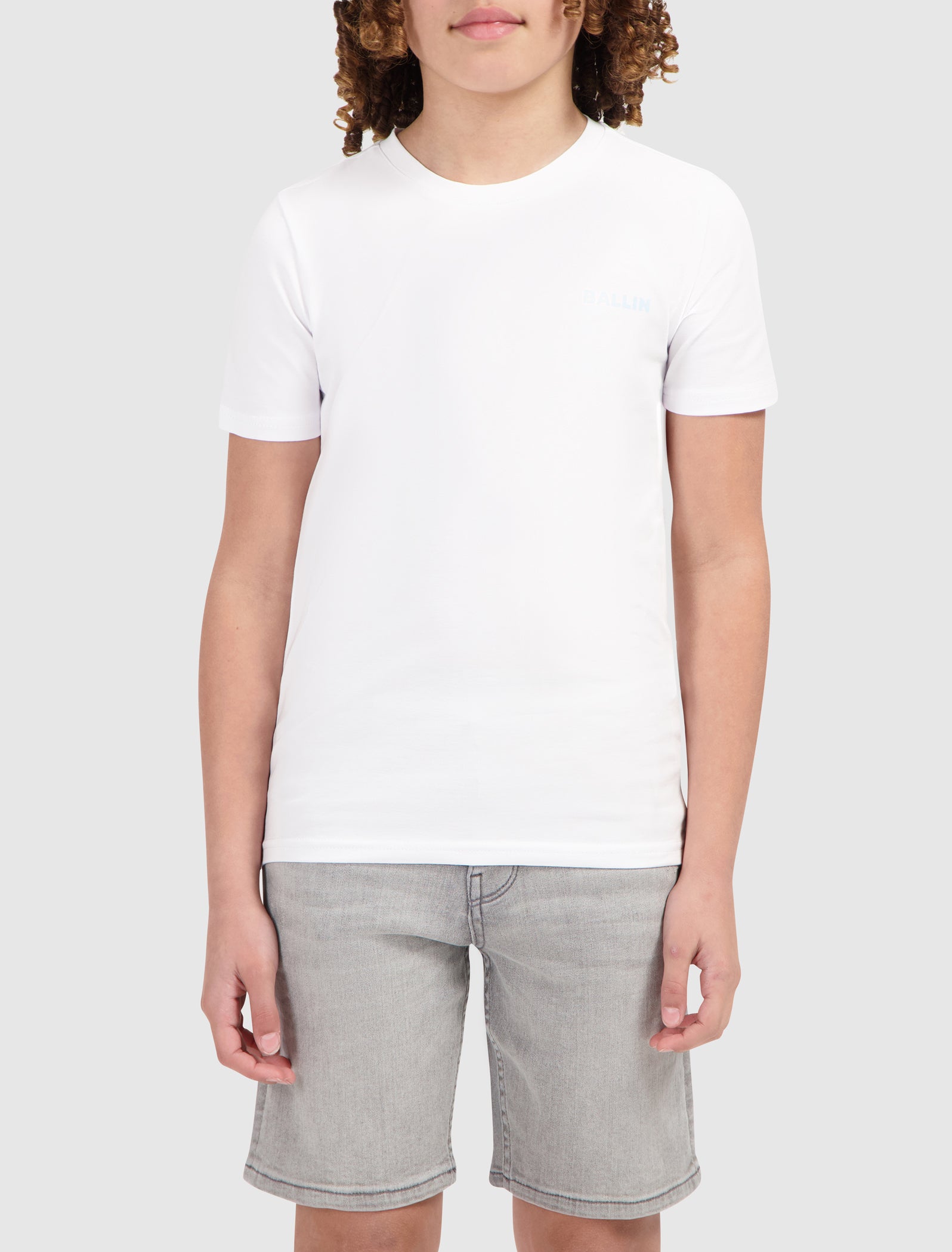 Junior Dual-tone Palm T-shirt | White
