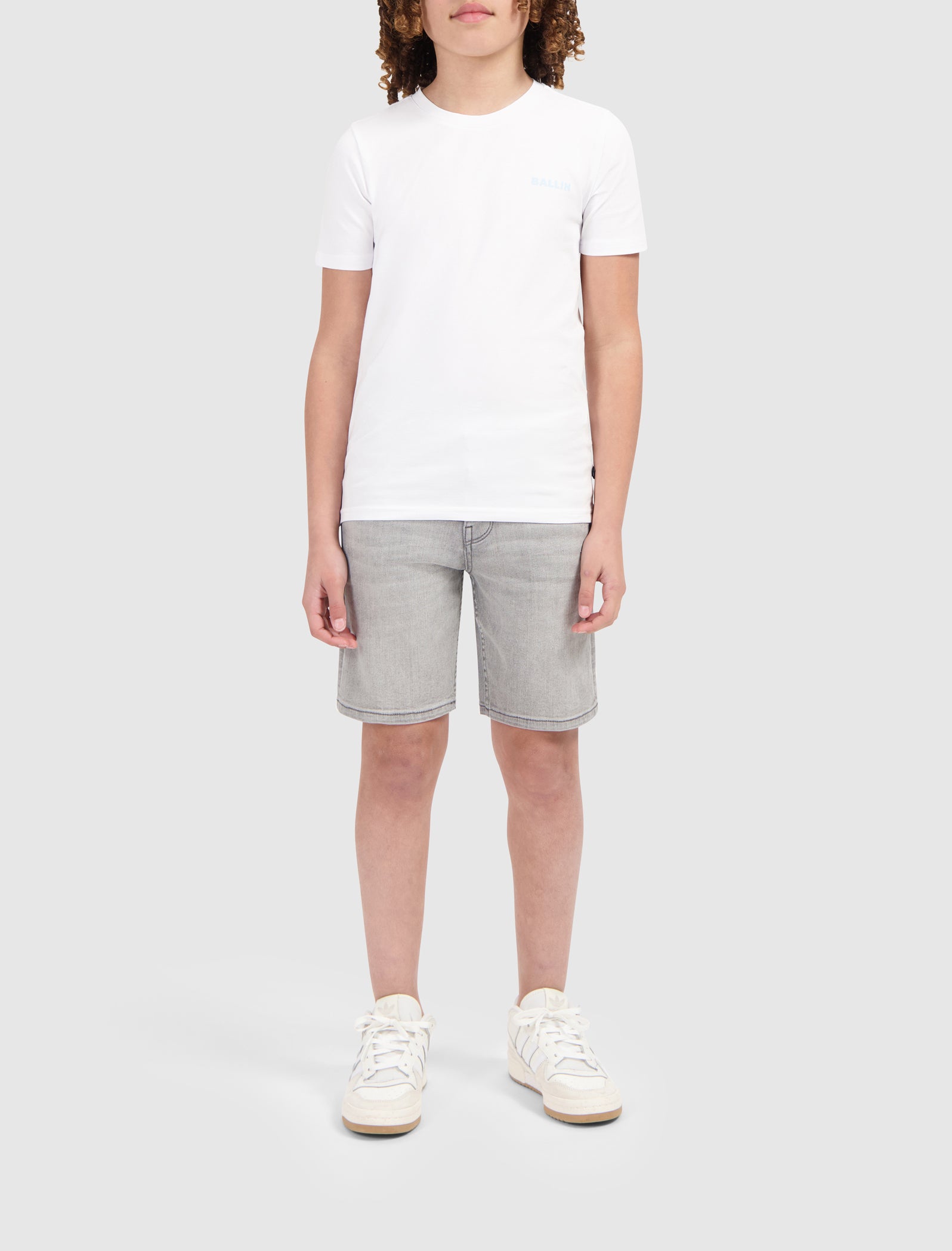 Junior Dual-tone Palm T-shirt | White