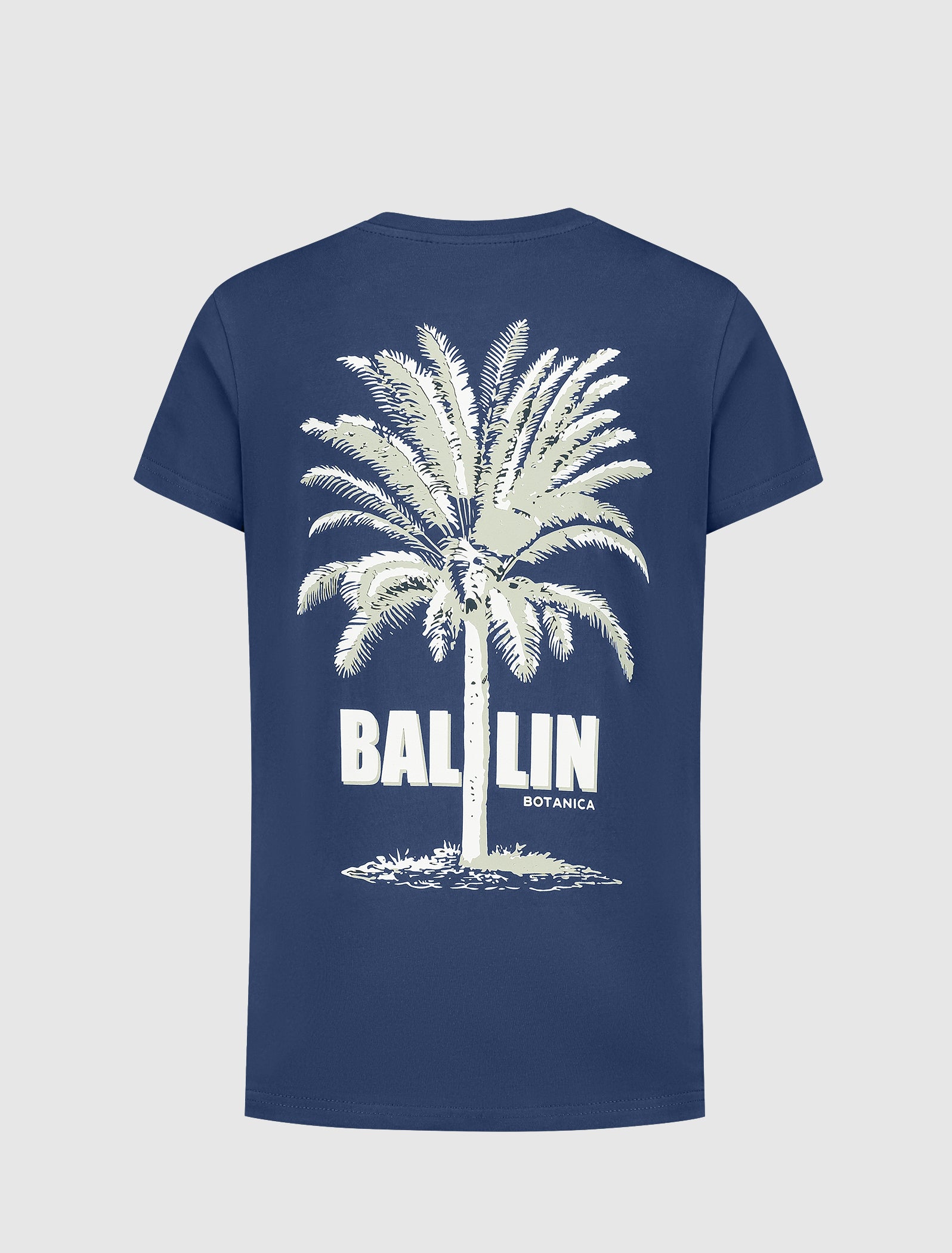 Junior Dual-tone Palm T-shirt | Navy
