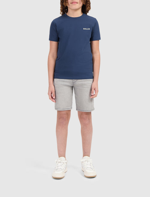 Junior Dual-tone Palm T-shirt | Navy