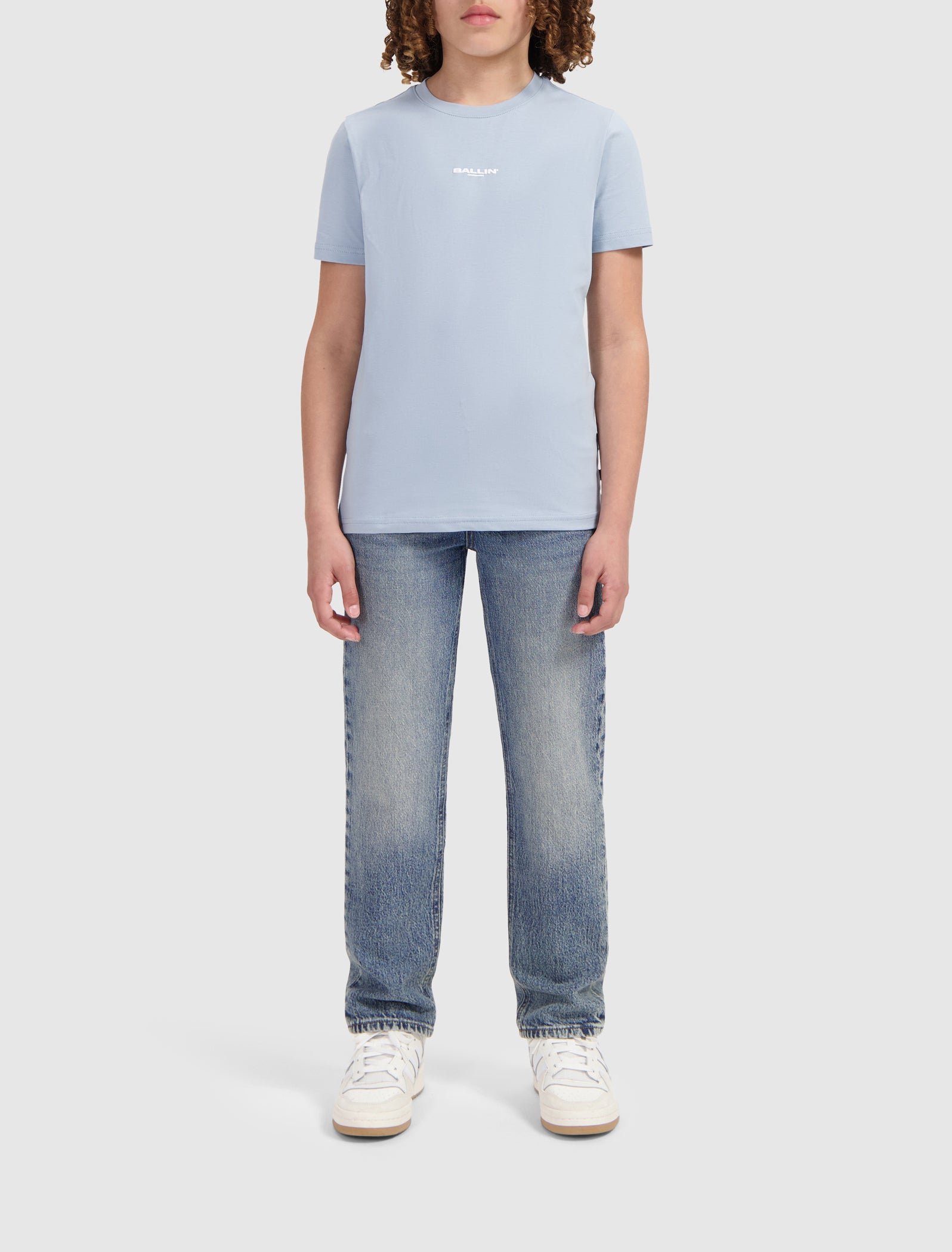 Junior The Hive T-shirt | Blue Grey
