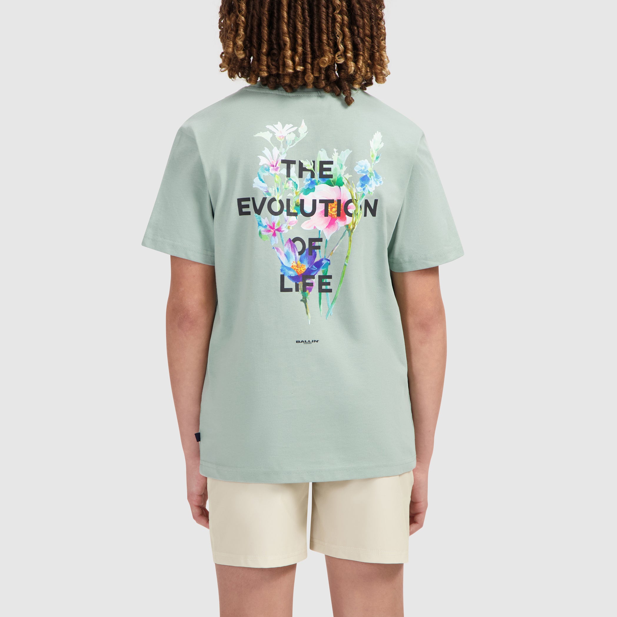 Junior Natural Flow T-shirt | Green