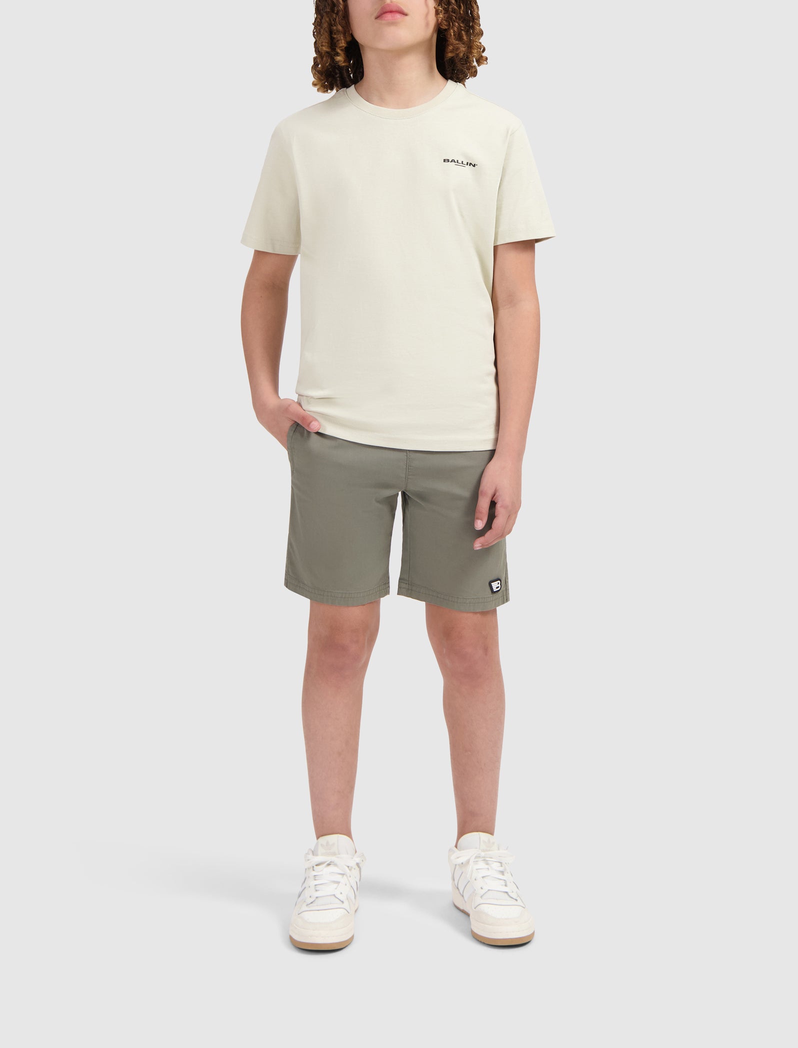 Junior Natural Flow T-shirt | Sand
