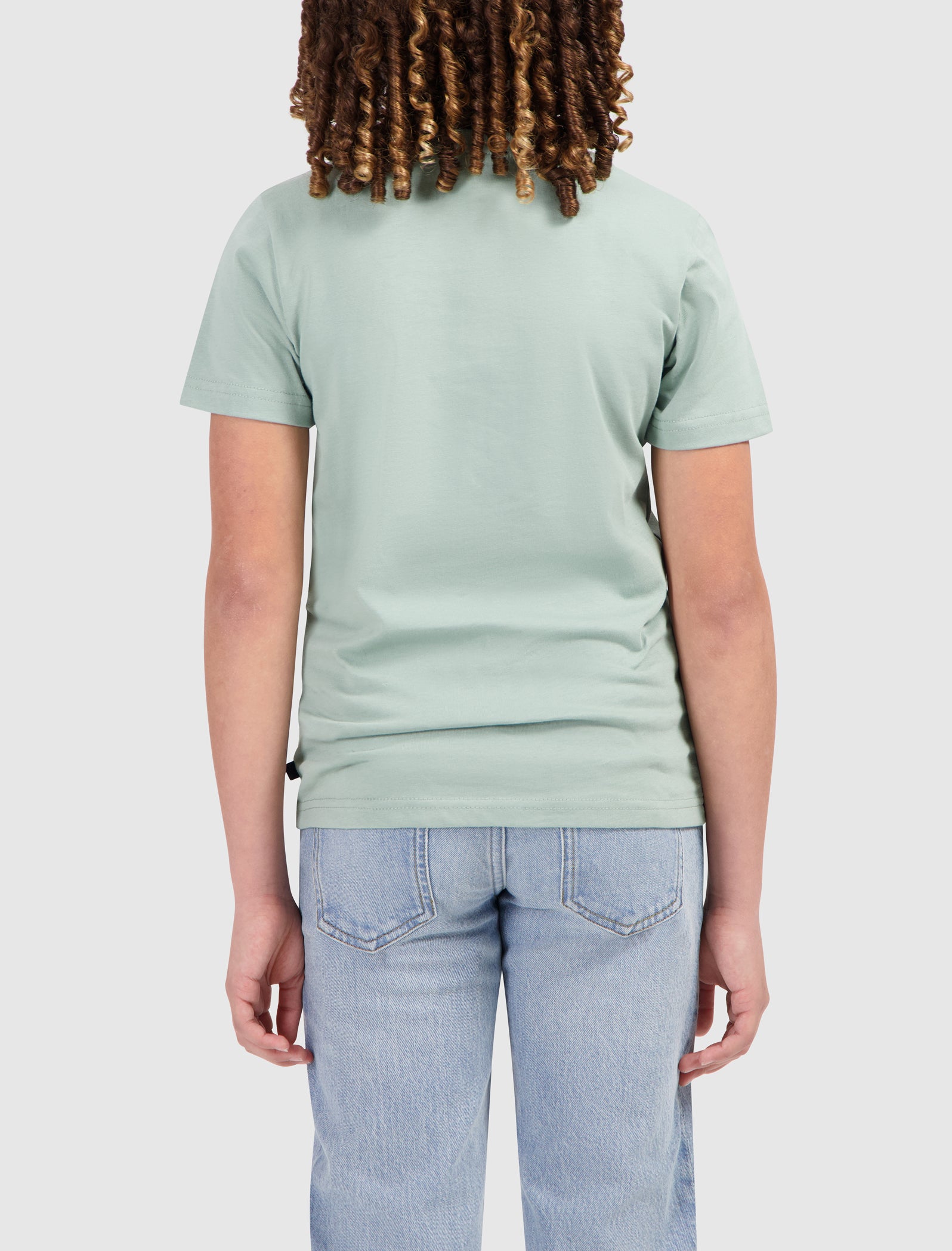Junior Dual Line Logo T-shirt | Green