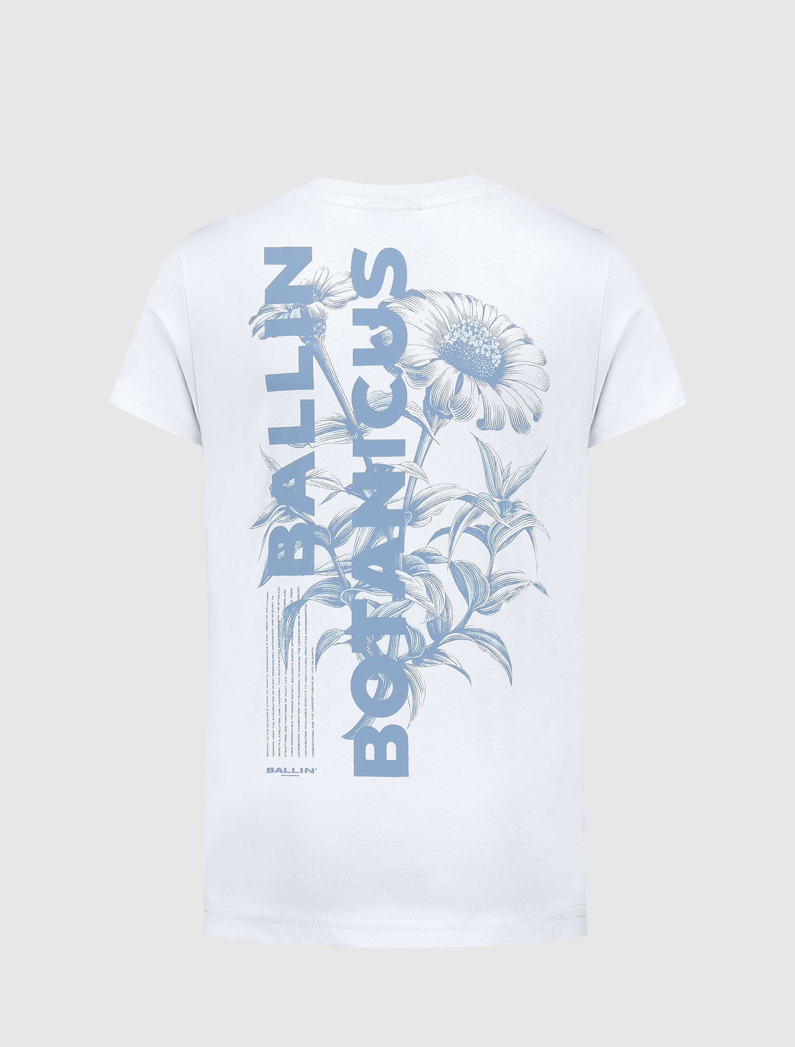 Junior Botanic Bloom T-shirt | Light Blue