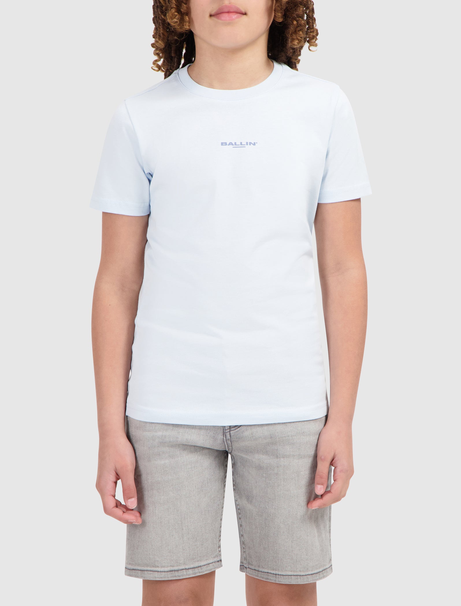 Junior Botanic Bloom T-shirt | Light Blue